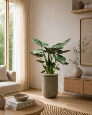Alocasia Wentii — Baq Vertical Rib Green